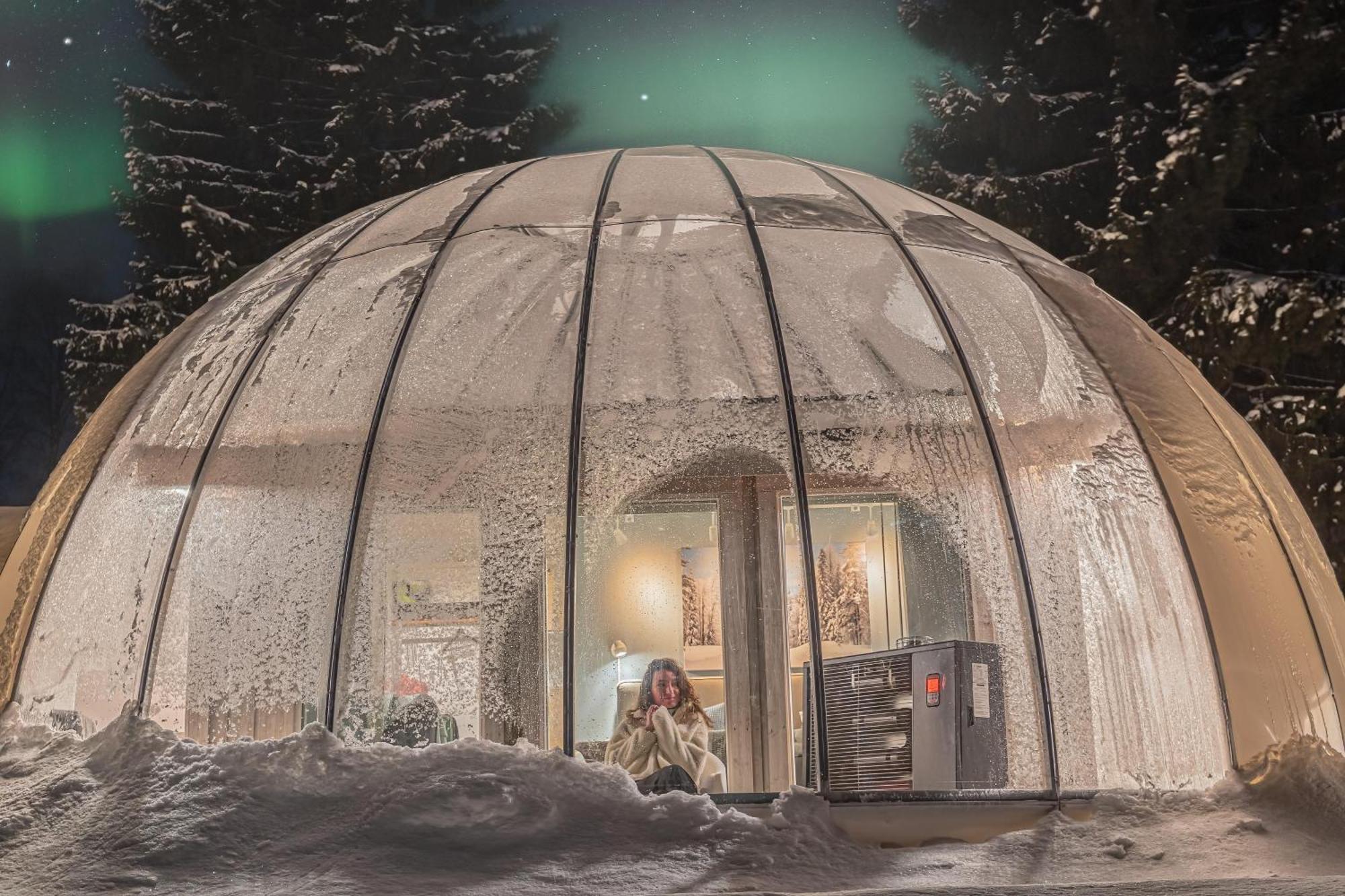 Ice And Light Village Måttsund المظهر الخارجي الصورة
