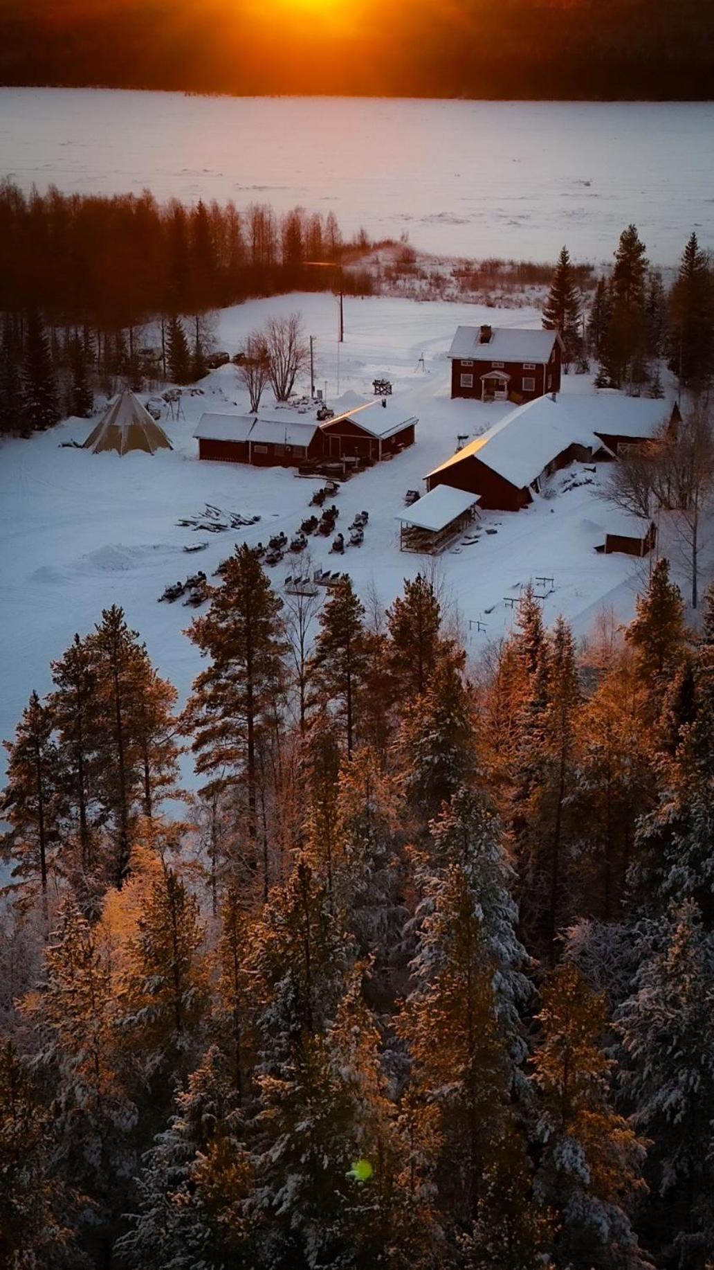 Ice And Light Village Måttsund المظهر الخارجي الصورة